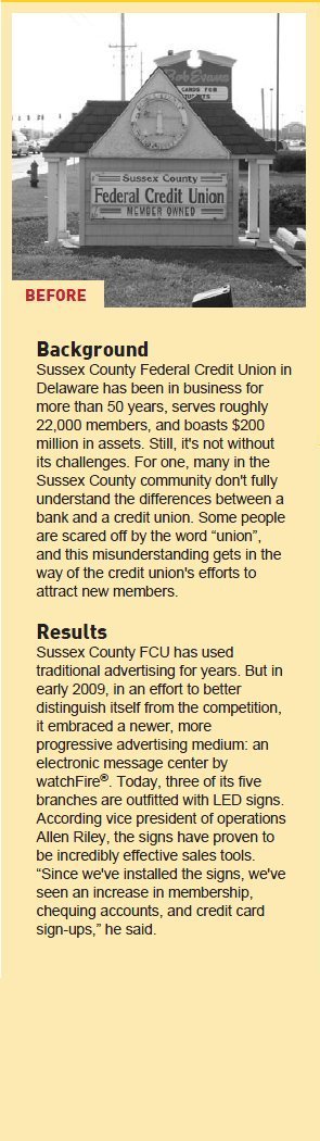 Old sign before LED Sign  picture